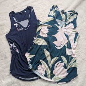 (Set Of 2) Dynamite V-neck Tanks